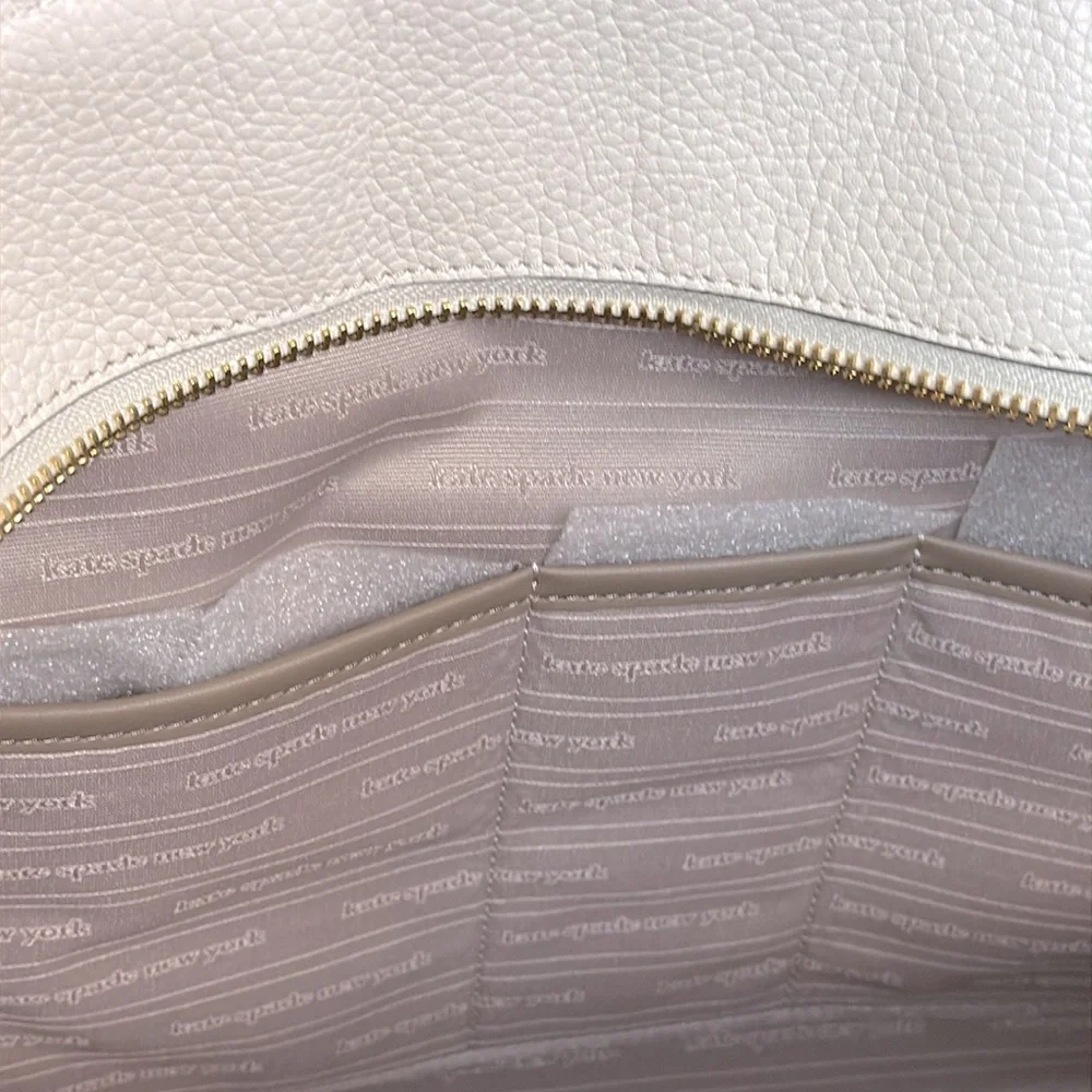NWT Kate Spade Taylor Colorblocked Pebbled Leather Large Tote - Picture 10 of 13